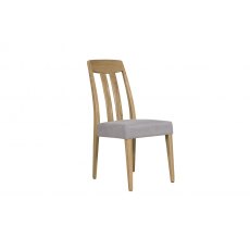 Larvik Dining Collection Slat Back Dining Chair -Oak Grey