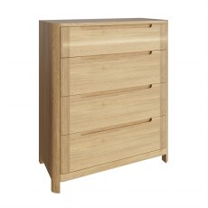 Matera Bedroom Collection Chest of 4 drawers