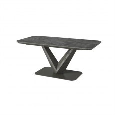 Belluno Collection 180-220cm Grey Ceramic Extending Dining Table