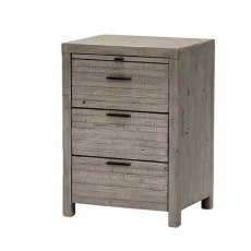 Kingstone Bedroom Collection 3 Drawer Bedside