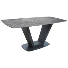 Veneto 180cm Dining Table - Grey
