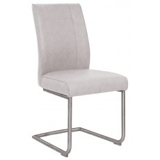 Veneto Contour Dining Chair - Light Grey