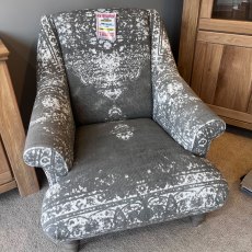 Chair in Bagru Fabric