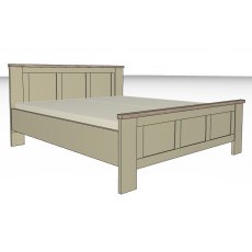 Airedale Oak Top Superking Bed Frame Including Base