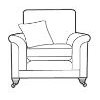 Chelsea Chair Cover - A