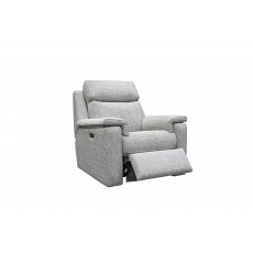 G Plan Ellis Electric Recliner Chair with Headrest and Lumbar with USB Fabric - W