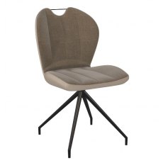New York Swivel Dining Chair - Taupe