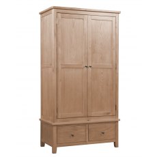 Chilford Oak Collection Gents Wardrobe - Oak