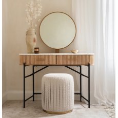 Vogue Pleated Stool