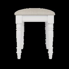 Kentwell Oak Top Bedroom Stool - Fabric Pad