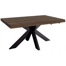 Conrad Collection 140cm Dining Table with Metal Star Base