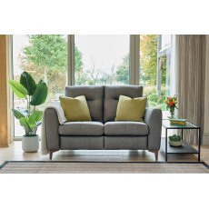 G Plan Austen Collection Large Settee With Double Powered Footrest with USB Leather - N
