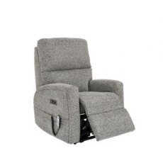 Grande Single Motor Powered Recliner Headrest and Lumbar - NON LIFT / Standard Fabric