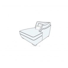 Burlington Collection Chaise Section - Right Hand Facing A Grade Fabric