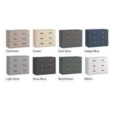 Witney Collection 3 Drawer Bedside