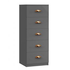 Witney Collection 5 Drawer Narrow Chest