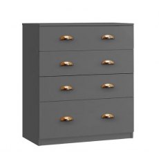 Witney Collection 4 Drawer Chest With 1 Deep Drawer