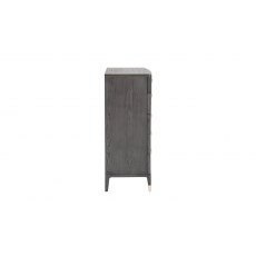 Sassari Tall 5 Drawer Chest - Ebony
