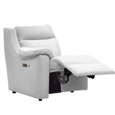 Arizona LHF Single Arm Power Recliner End - A Fabric