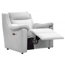Arizona Armchair Power Recliner Plus - With adjustable headrest and lumbar - M Leather