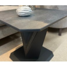 Belluno Grey Ceramic Side Table