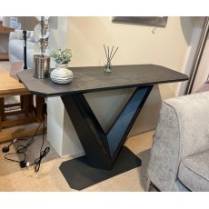 Belluno Grey Ceramic Console Table