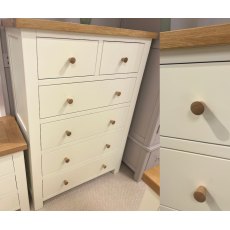 Thetford 1 x Double Wardrobe 2x3 Drawer Bedside 1x Dressing Table & Stool 1x2 Over 4 Chest / Mirror