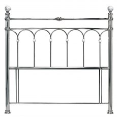 Krystal 135cm Antique Nickel Headboard