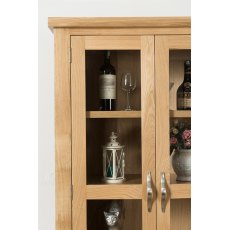 Portland Large Display Cabinet