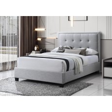 Deco Small Double Bedstead Mambo Stone Fabric