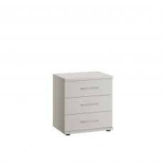 Airedale Oak Top Bedside cabinet - 3 drawers