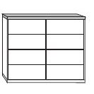 Airedale Collection Chest of drawers 8 drawers