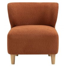 Anna Accent Chair Rust