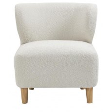 Anna Accent Chair White