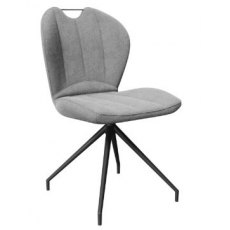Swivel Dining Chair - Light grey - NEW FABRIC 2025