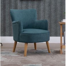 Porada Accent Chair Teal
