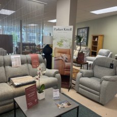 Parker Knoll Boston 1 x 3 Seater Fixed Settee 1 x Powered Recliner Chair 1 x Standard Chair