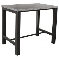 Studio Large Bar Table - STONE EFFECT