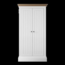 Burford Bedroom Oak Top 2025 2 Door Small Hanging + 2 Drawer Robe W 94cm x D 58.3cm x H 1