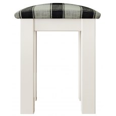 Burford Bedroom Oak Top 2025 Bedroom Stool Upholstered Straight Leg W 40cm X D 40cm x H 4