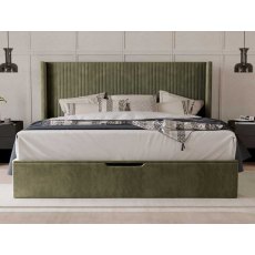Morston Double Bedstead - Olive