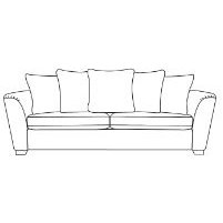 Russo Sofa Collection Grand Sofa Pillow Back SE