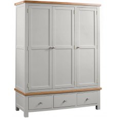 Thetford Triple Robe With 3 Drawers / Moon Grey