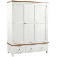 Thetford Triple Robe With 3 Drawers  / White