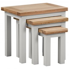 Thetford Dining Collection Nest Of Tables  / Moon Grey