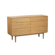 Winchester Bedroom 6 Drawer Wide Chest