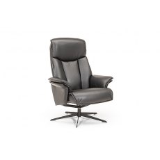 Zurs Swivel Recliner Chair - Group 1 Fabric Base C