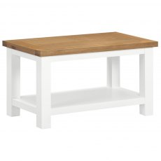 Thetford Dining Collection Small Coffee Table / White Thetford Dining Collection Small Coffee Table / White
