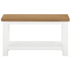 Thetford Dining Collection Small Coffee Table / White Thetford Dining Collection Small Coffee Table / White