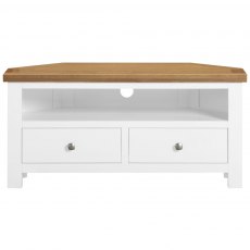 Thetfprd Large Corner TV Unit  / White